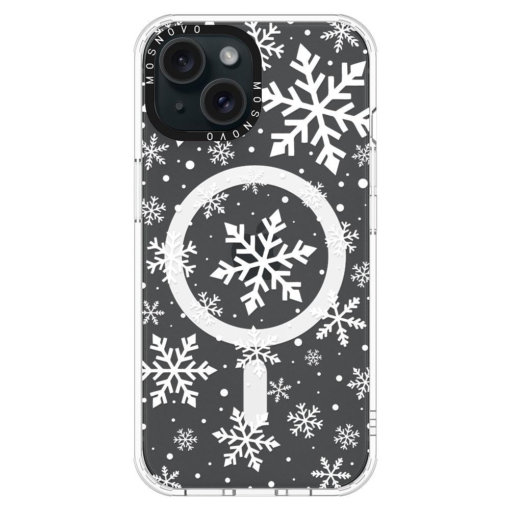 Snowflake Phone Case - iPhone 15 Case - MOSNOVO