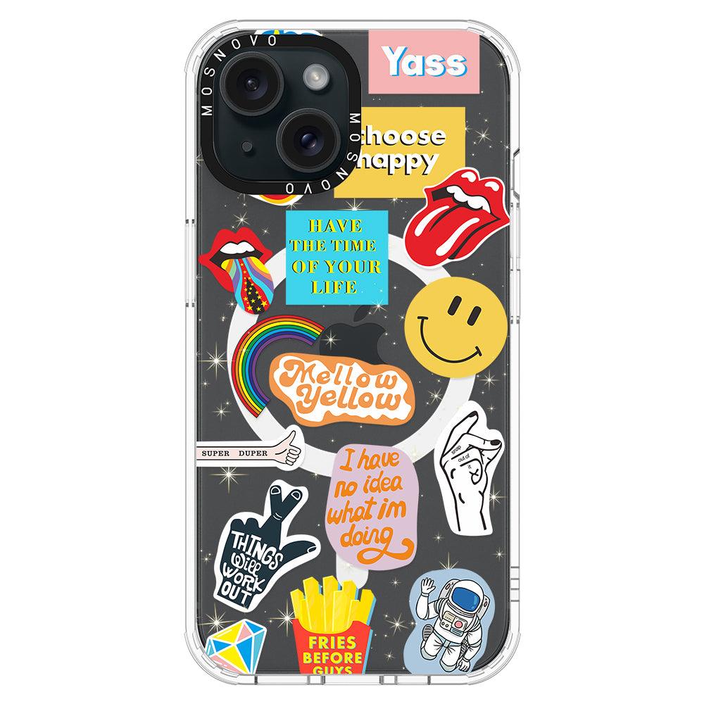 Pop Culture Phone Case - iPhone 15 Plus Case - MOSNOVO