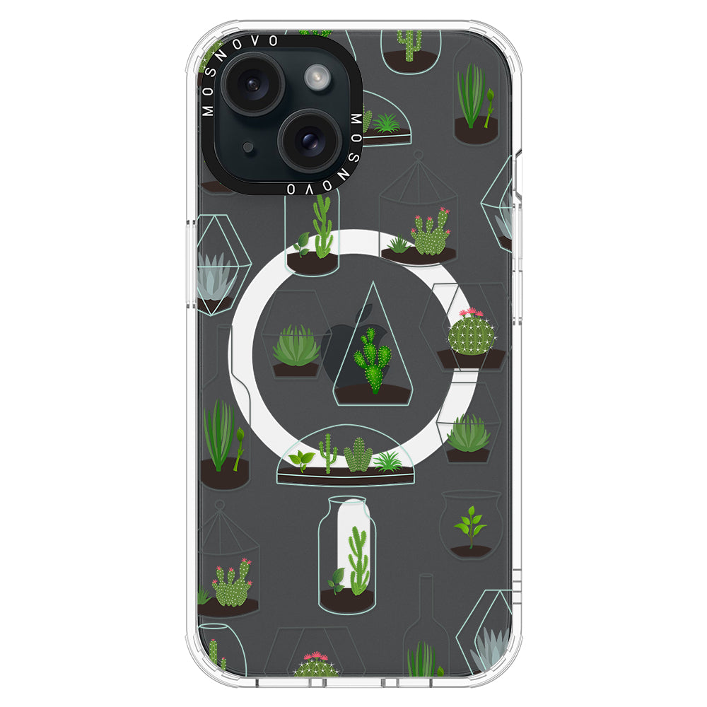 Botany Phone Case - iPhone 15 Case Clear With Magsafe