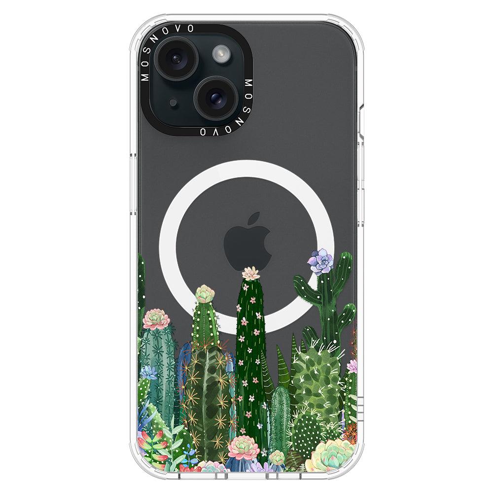 Desert Cactus Phone Case - iPhone 15 Case - MOSNOVO