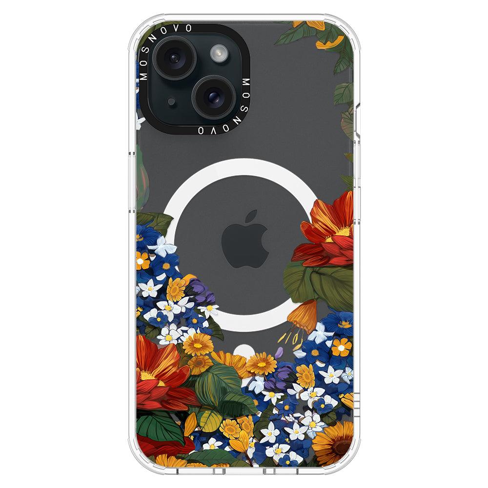 Summer Garden Phone Case - iPhone 15 Case - MOSNOVO