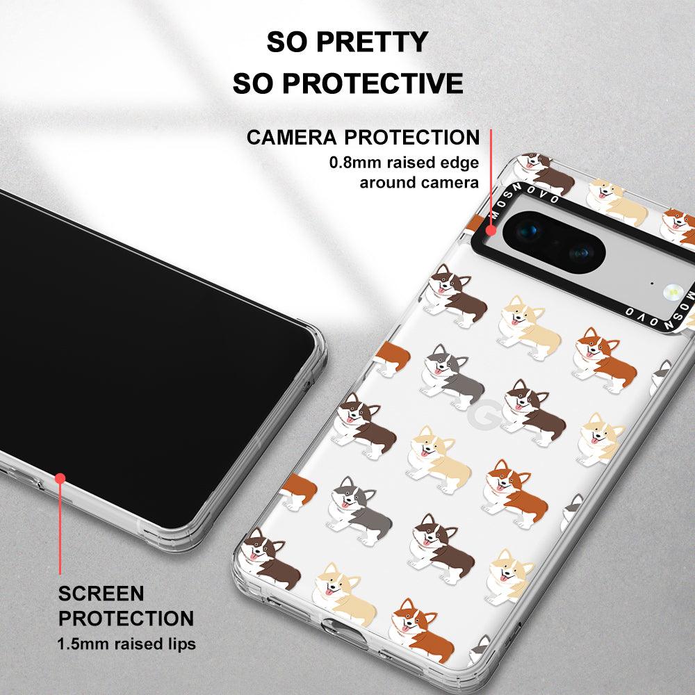 Adorable Corgi Phone Case - Google Pixel 7 Case - MOSNOVO