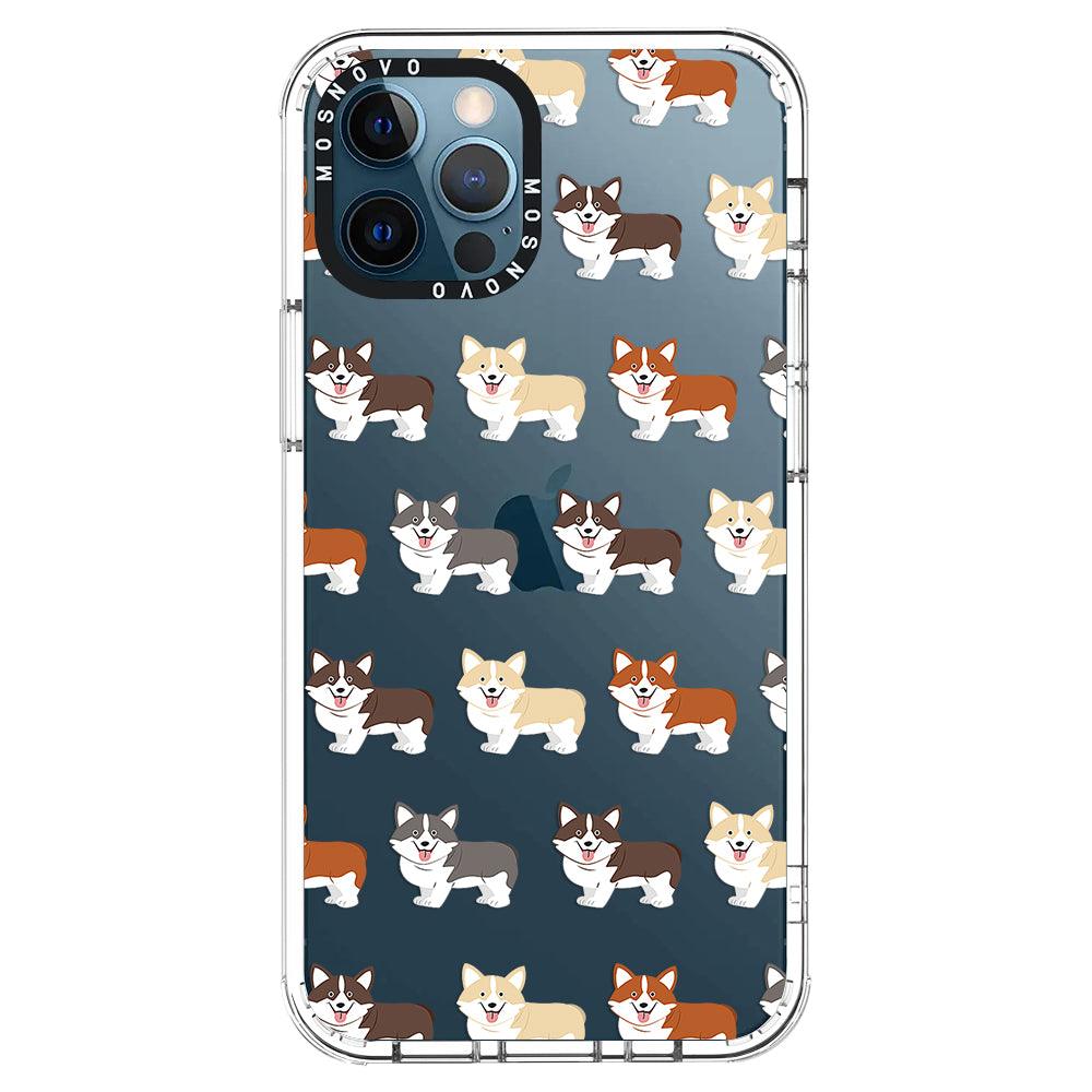 Cute Corgi Phone Case - iPhone 12 Pro Max Case - MOSNOVO