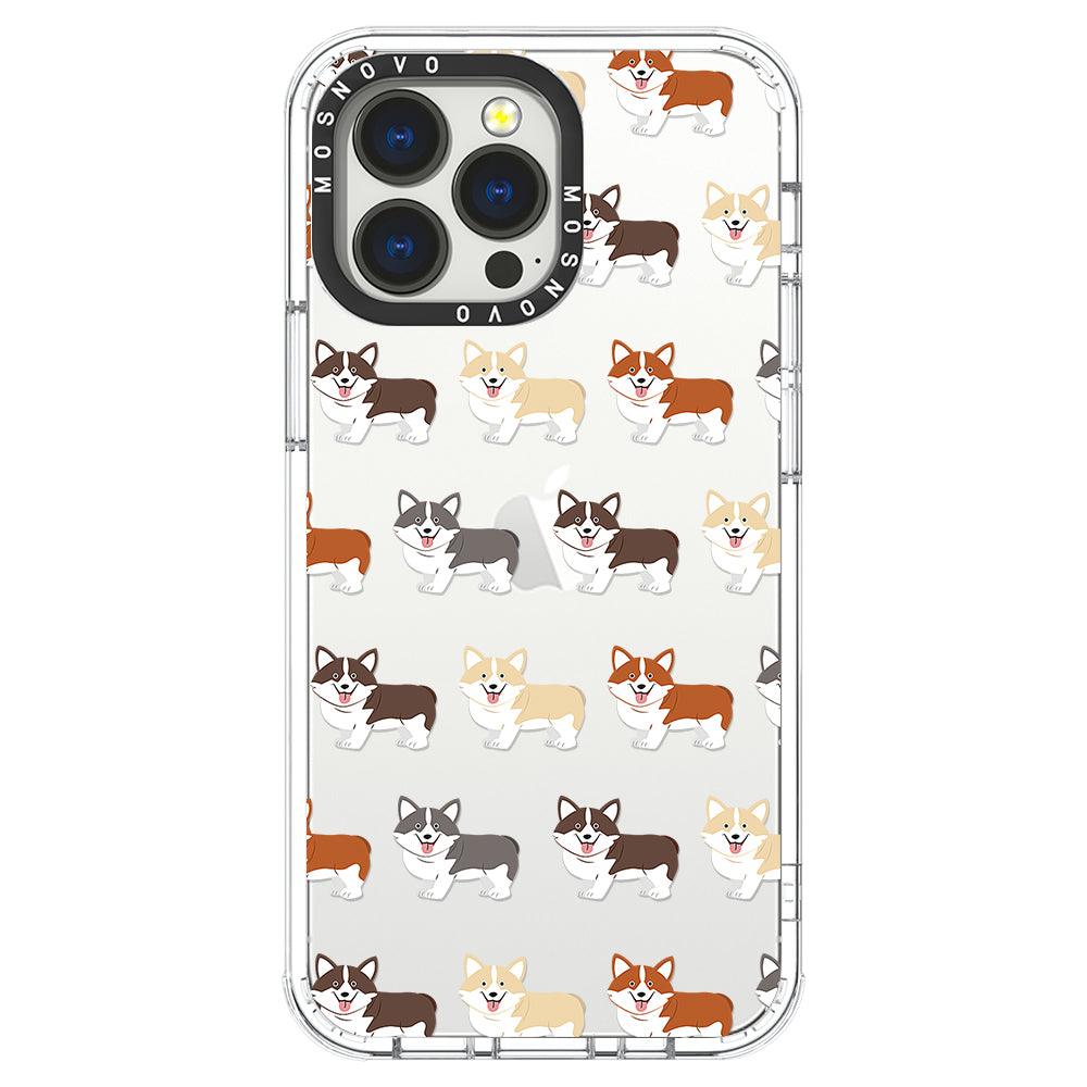 Cute Corgi Phone Case - iPhone 13 Pro Case - MOSNOVO