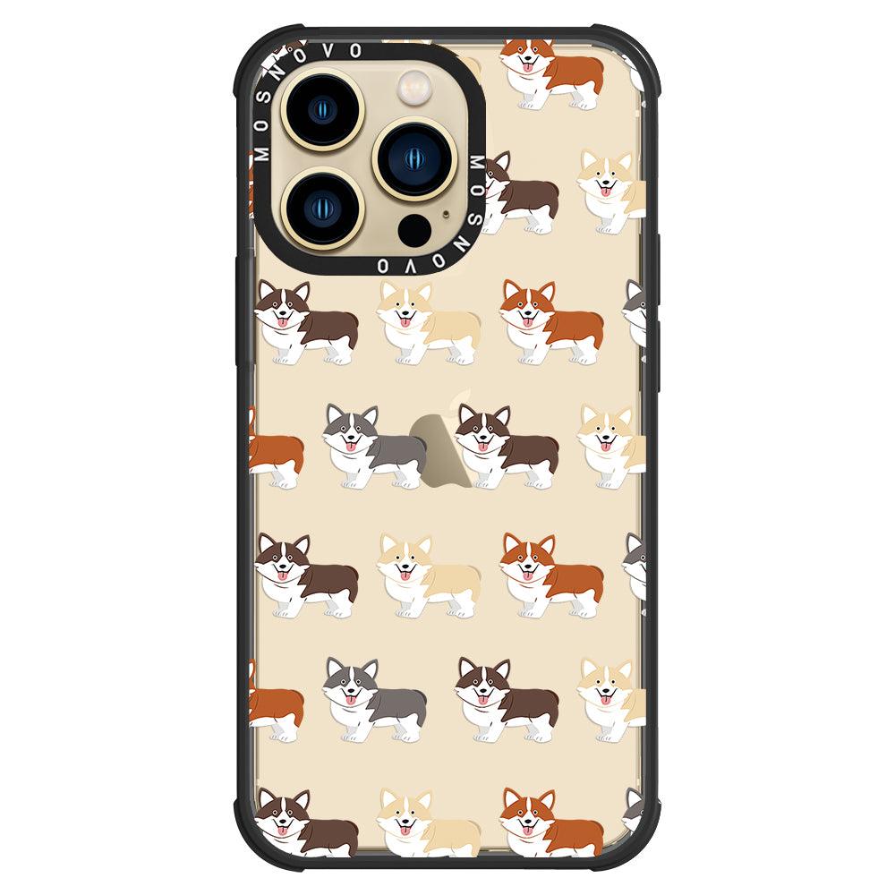 Cute Corgi Phone Case - iPhone 13 Pro Case - MOSNOVO