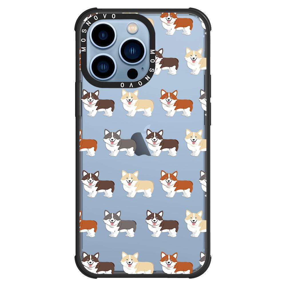 Cute Corgi Phone Case - iPhone 13 Pro Case - MOSNOVO