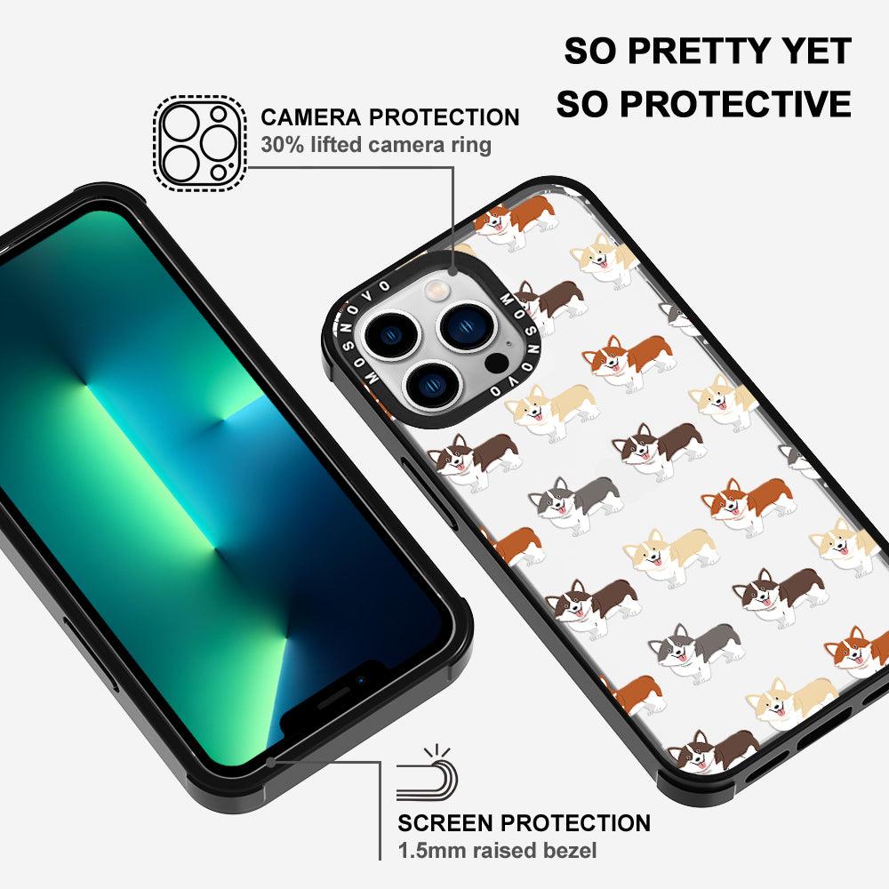 Cute Corgi Phone Case - iPhone 13 Pro Case - MOSNOVO