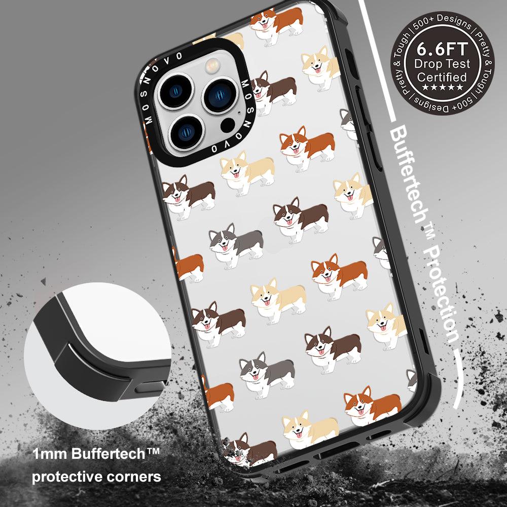 Cute Corgi Phone Case - iPhone 13 Pro Case - MOSNOVO