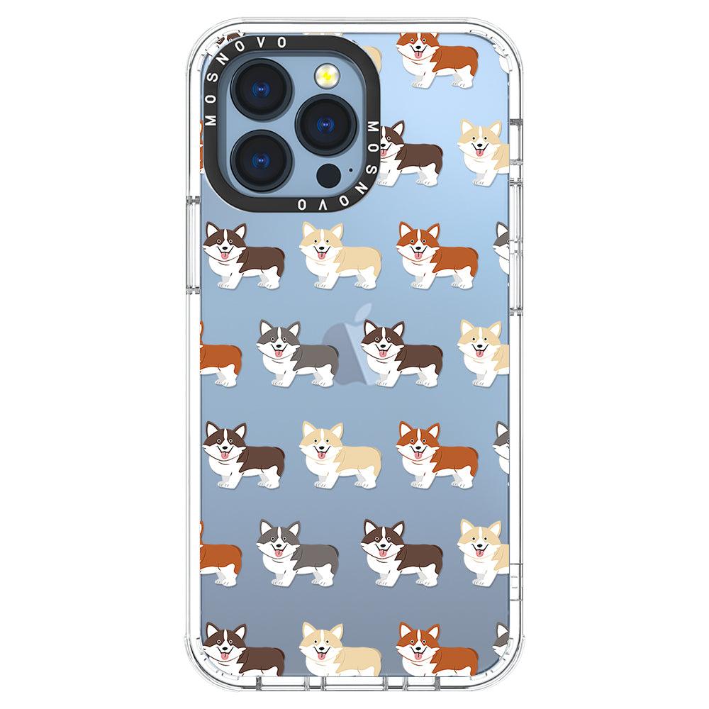 Cute Corgi Phone Case - iPhone 13 Pro Case - MOSNOVO