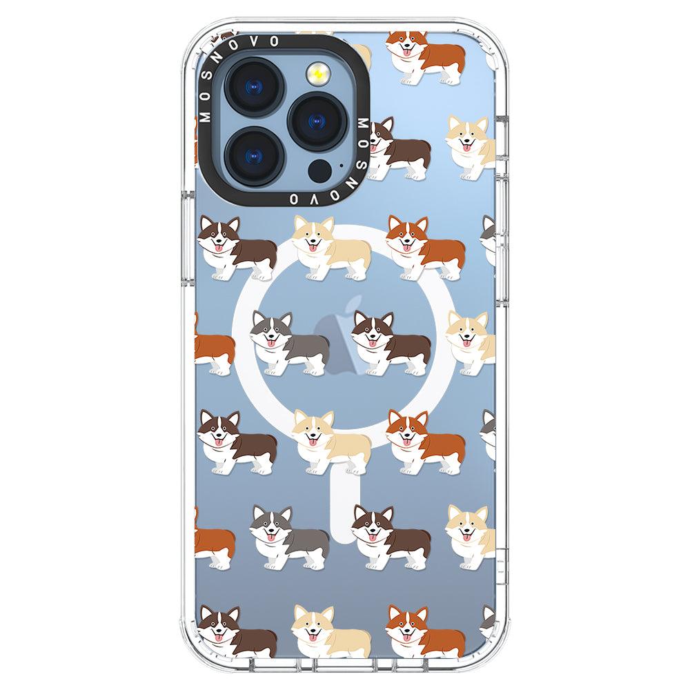 Cute Corgi Phone Case - iPhone 13 Pro Case - MOSNOVO