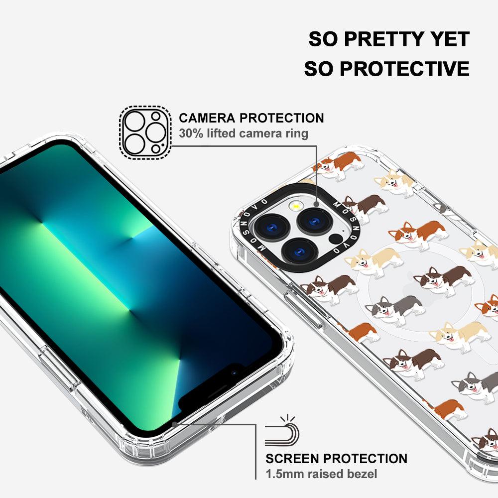 Cute Corgi Phone Case - iPhone 13 Pro Case - MOSNOVO