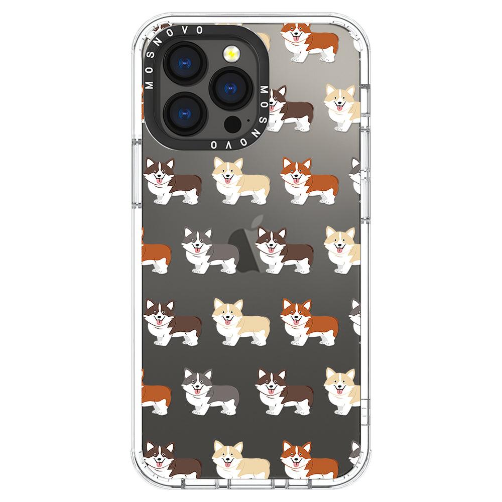 Cute Corgi Phone Case - iPhone 13 Pro Case - MOSNOVO