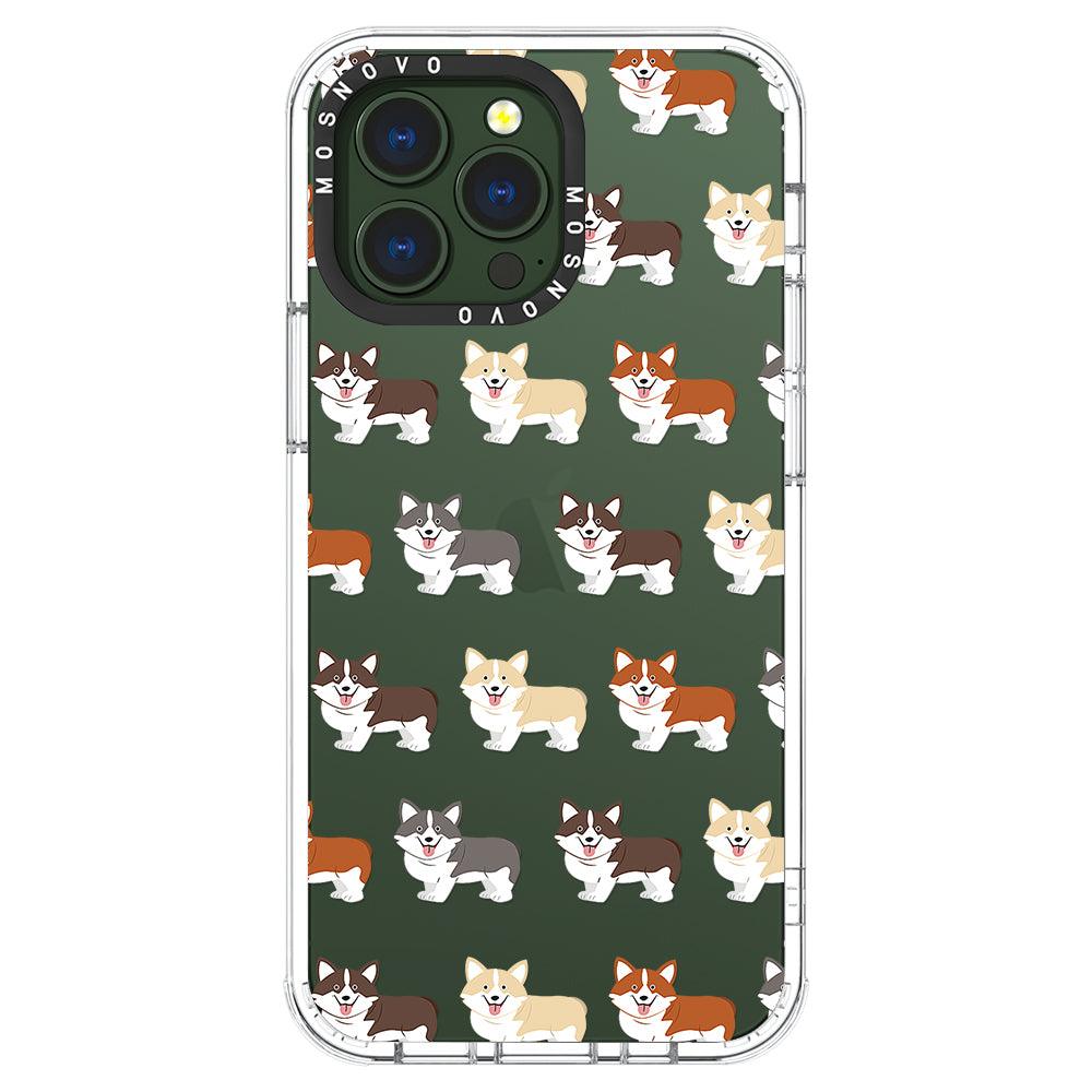 Cute Corgi Phone Case - iPhone 13 Pro Case - MOSNOVO