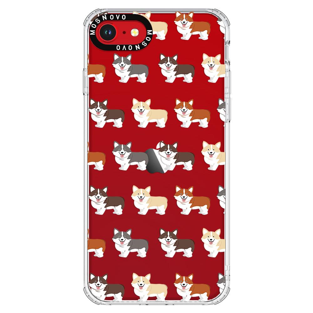 Cute Corgi Phone Case - iPhone SE 2020 Case - MOSNOVO