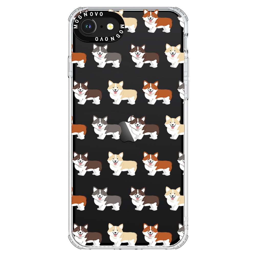 Cute Corgi Phone Case - iPhone SE 2020 Case - MOSNOVO