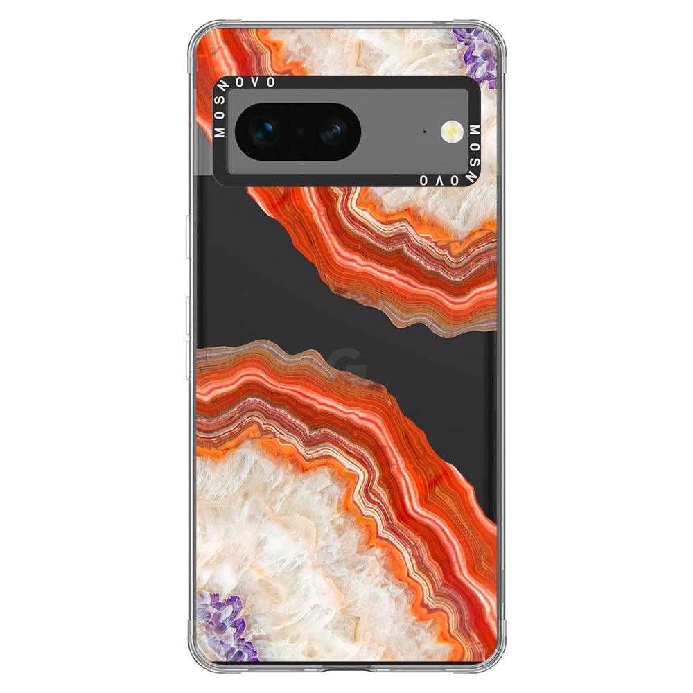 Agate Red Phone Case - Google Pixel 7 Case - MOSNOVO