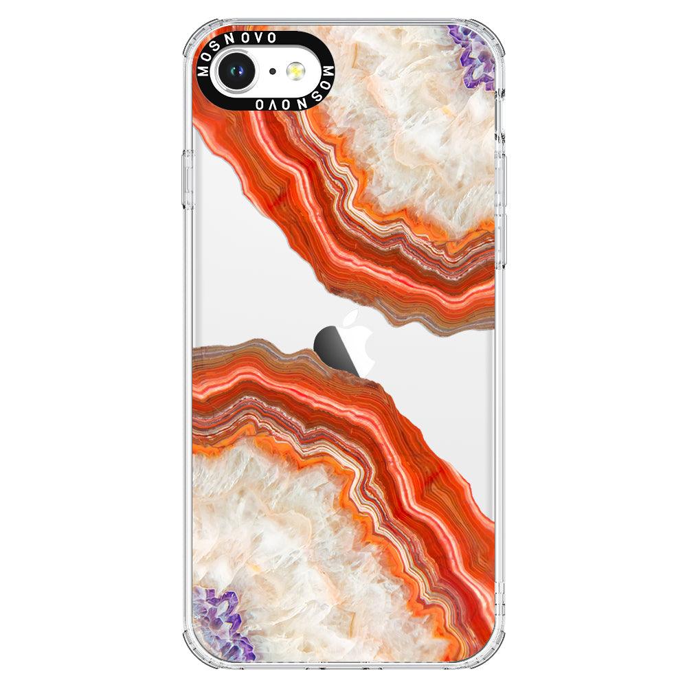 Red Agate Phone Case - iPhone 7 Case - MOSNOVO