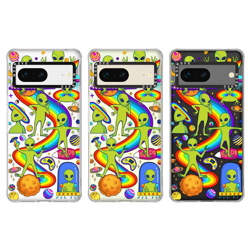 Alien Land Phone Case - Google Pixel 7 Case - MOSNOVO