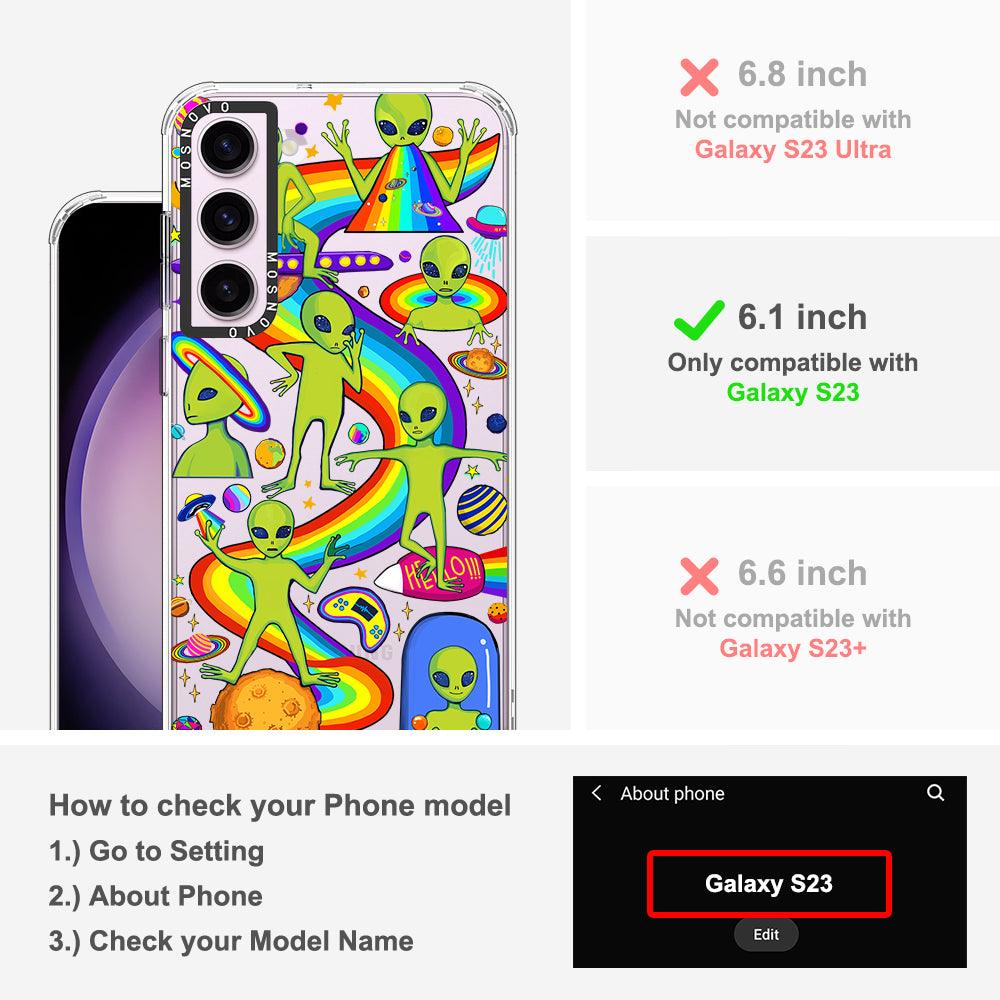 Alien Land Phone Case - Samsung Galaxy S23 Case - MOSNOVO