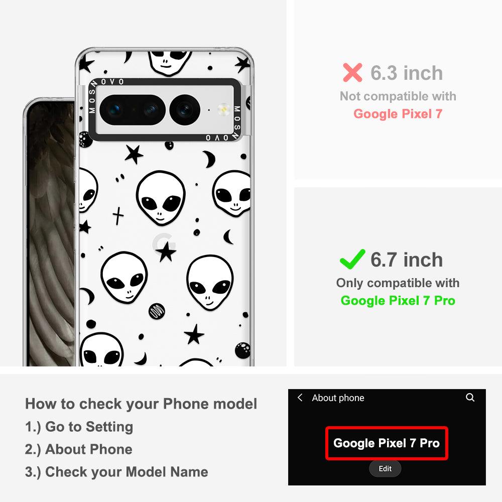 Alien Phone Case - Google Pixel 7 Pro Case - MOSNOVO