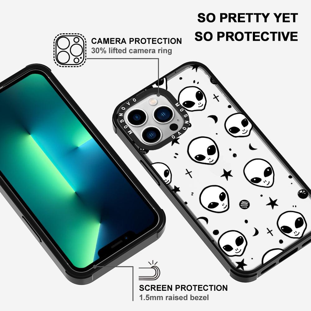 Cute Alien Phone Case - iPhone 13 Pro Case - MOSNOVO