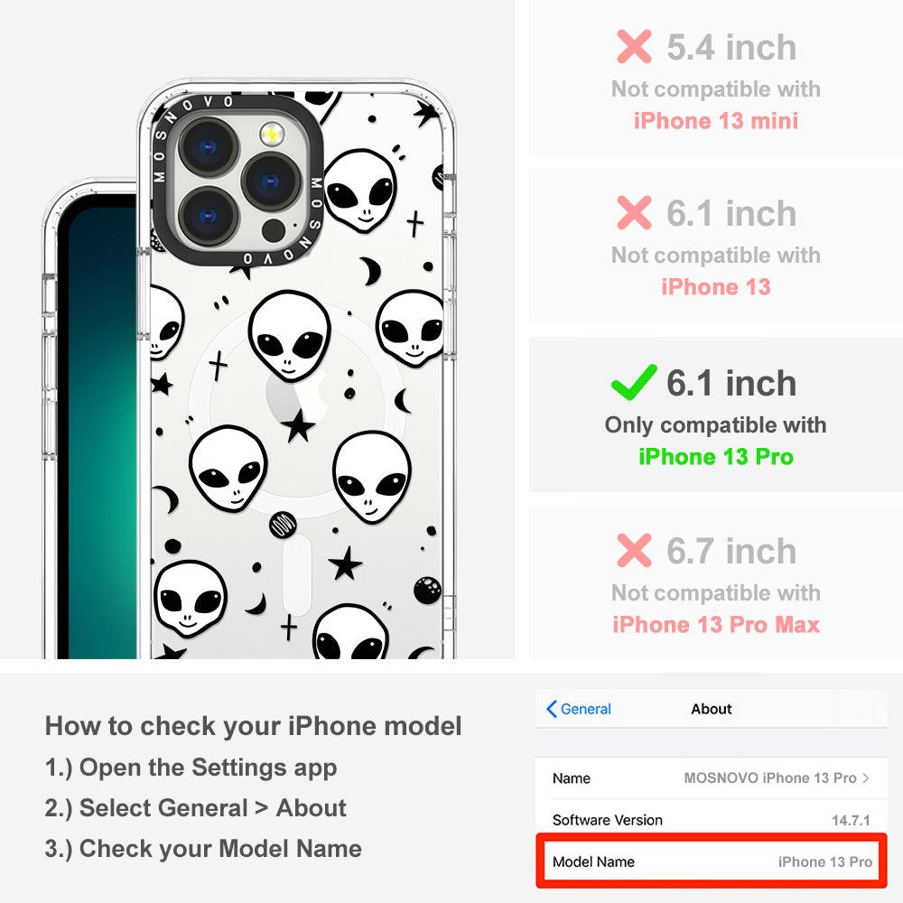 Cute Alien Phone Case - iPhone 13 Pro Case - MOSNOVO