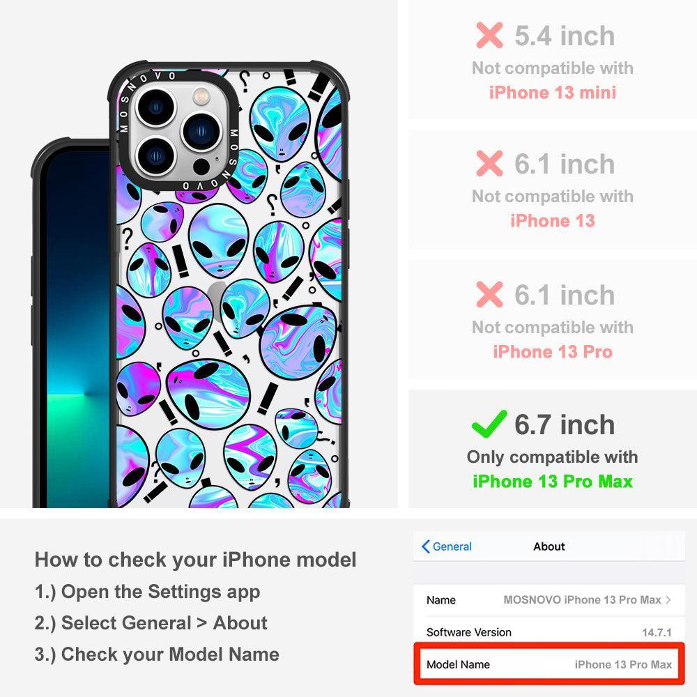 Alien Phone Case - iPhone 13 Pro Max Case - MOSNOVO