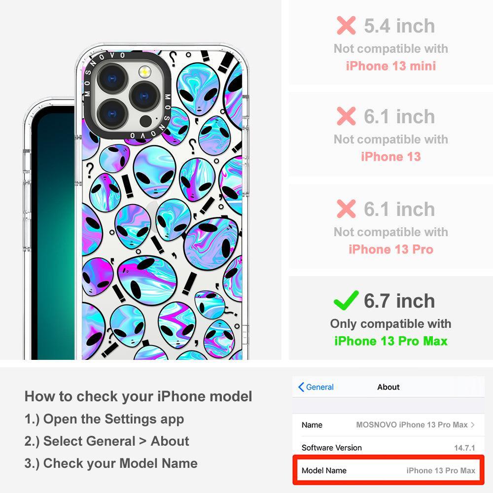 Alien Phone Case - iPhone 13 Pro Max Case - MOSNOVO