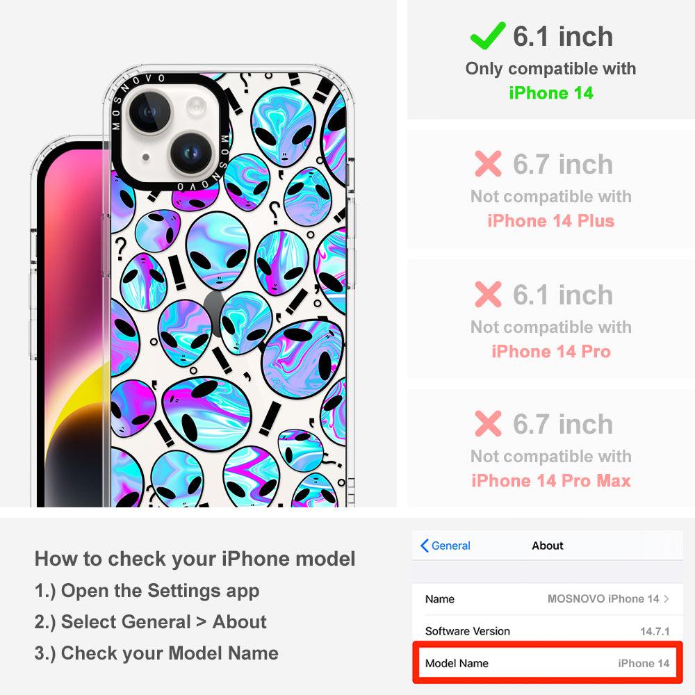 Alien Phone Case - iPhone 14 Case - MOSNOVO