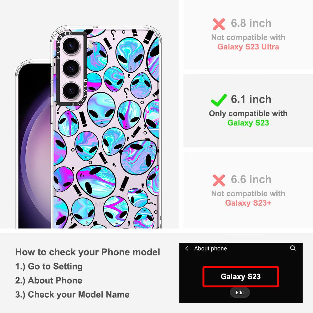 Alien Phone Case - Samsung Galaxy S23 Case - MOSNOVO