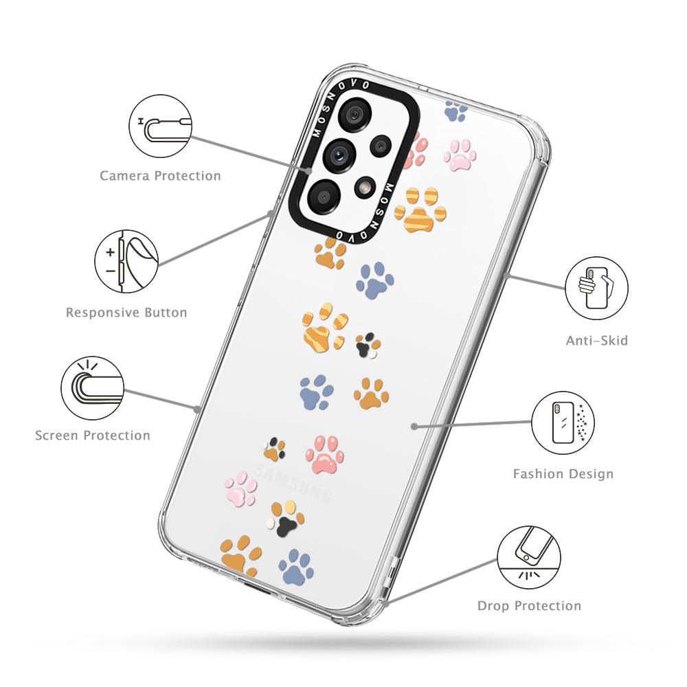 Animal Paw Phone Case - Samsung Galaxy A53 Case - MOSNOVO