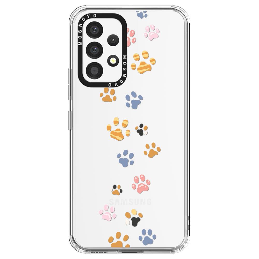 Animal Paw Phone Case - Samsung Galaxy A53 Case - MOSNOVO