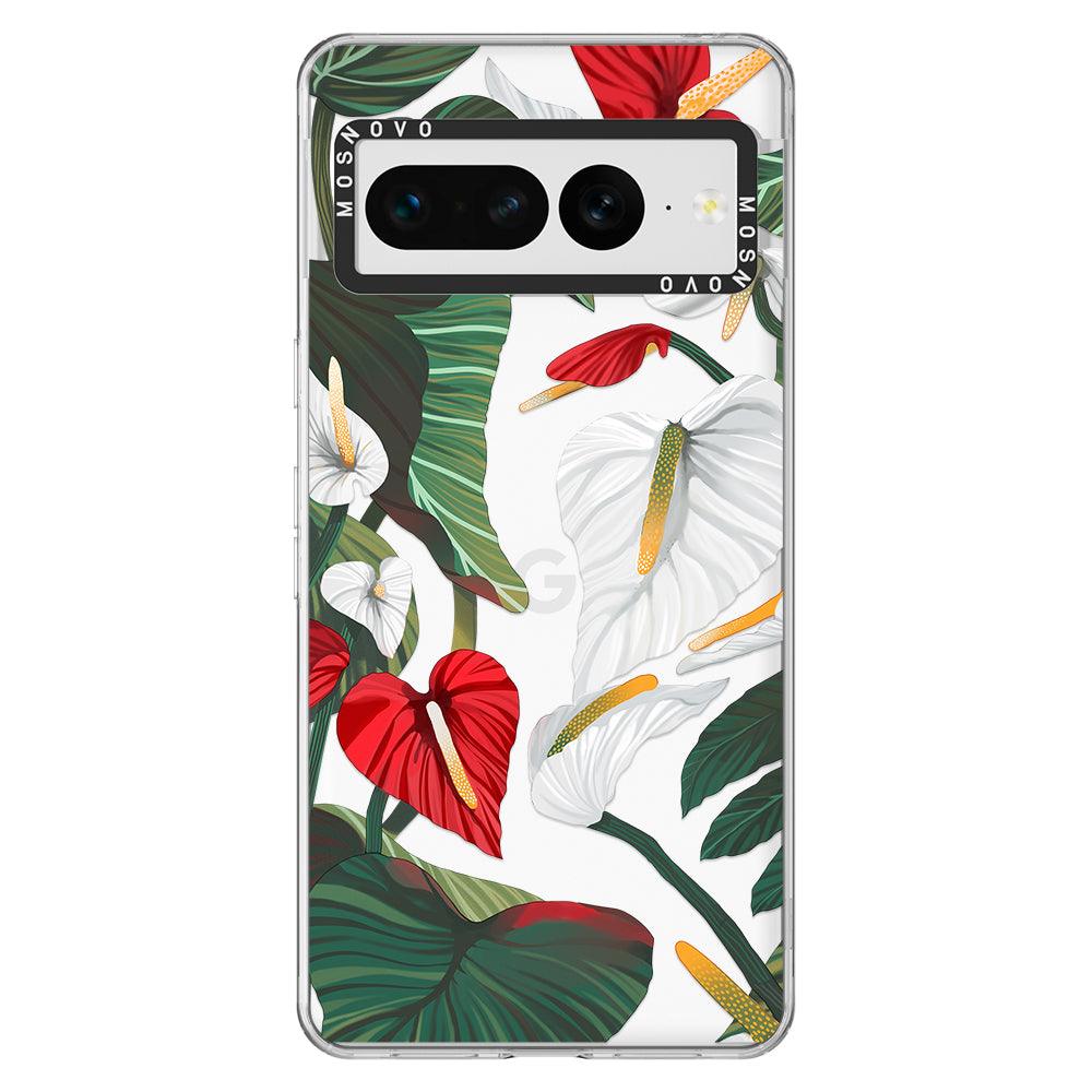 Anthurium Phone Case - Google Pixel 7 Pro Case - MOSNOVO