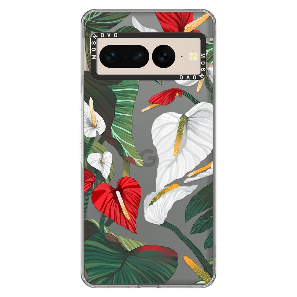 Anthurium Phone Case - Google Pixel 7 Pro Case - MOSNOVO