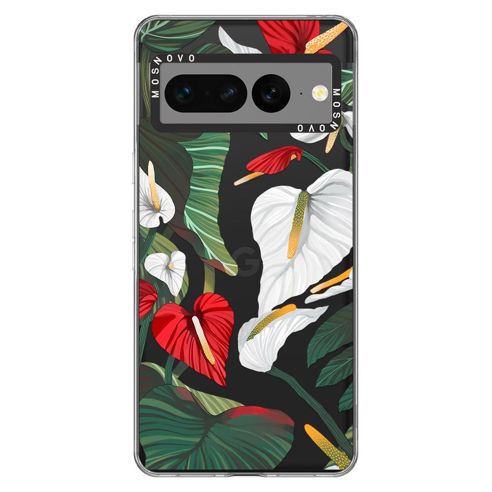 Anthurium Phone Case - Google Pixel 7 Pro Case - MOSNOVO