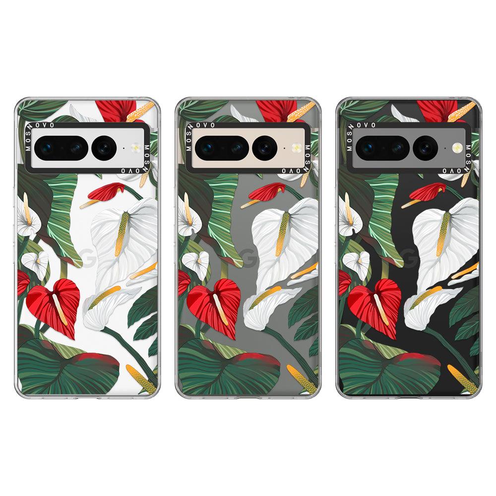 Anthurium Phone Case - Google Pixel 7 Pro Case - MOSNOVO