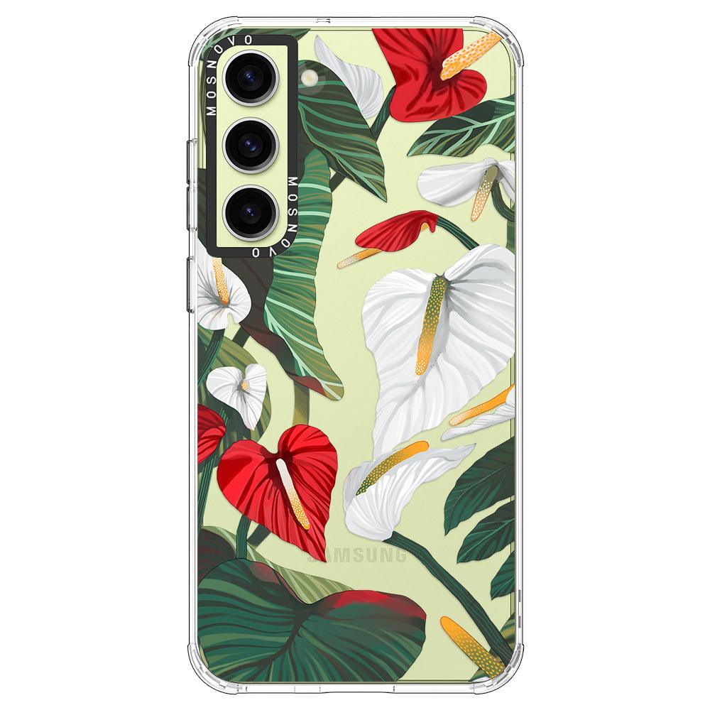 Anthurium Phone Case - Samsung Galaxy S23 Case - MOSNOVO