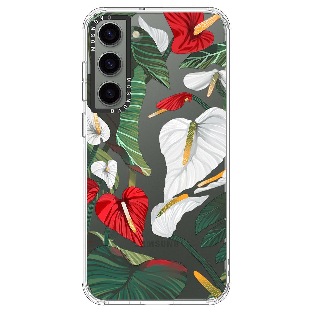 Anthurium Phone Case - Samsung Galaxy S23 Case - MOSNOVO