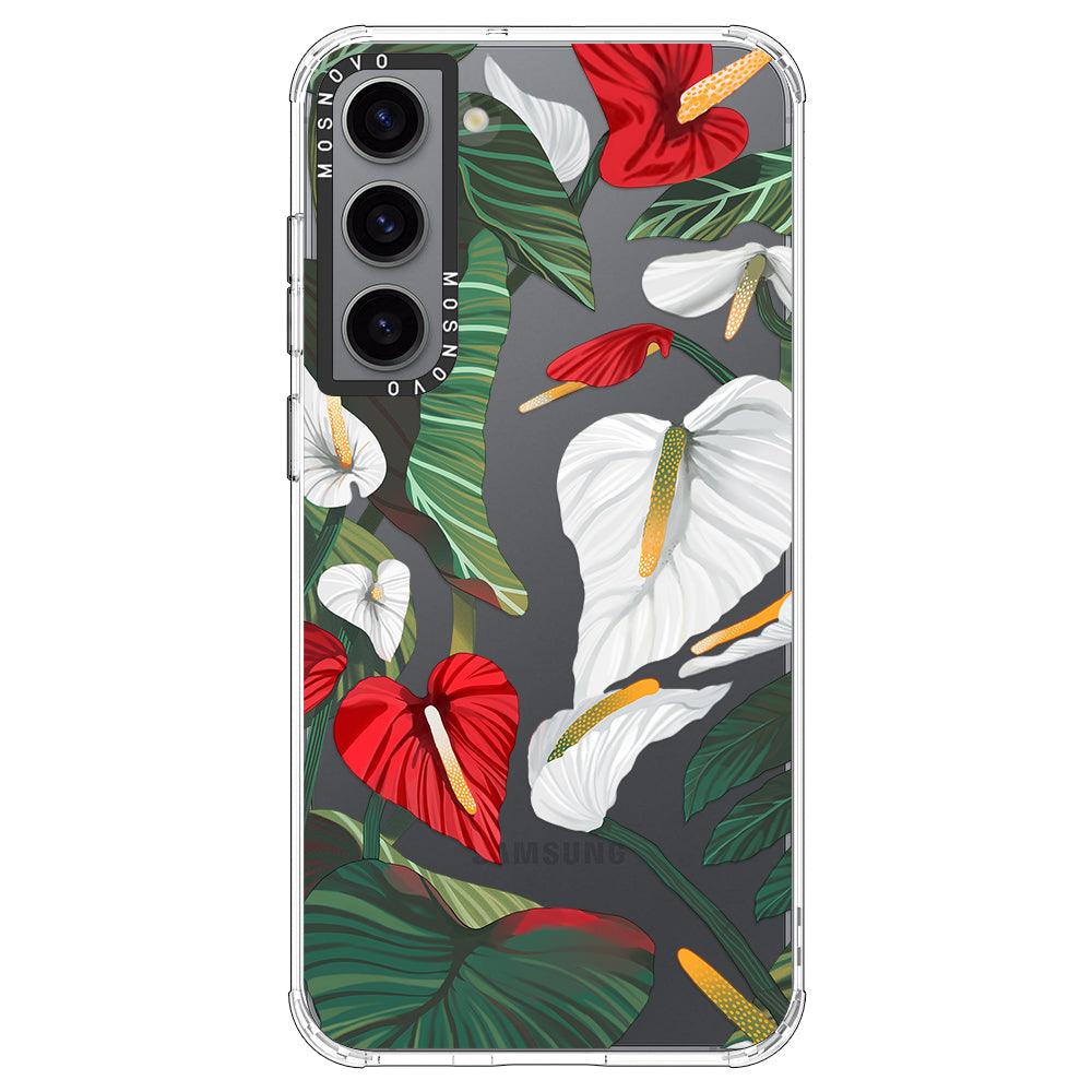 Anthurium Phone Case - Samsung Galaxy S23 Case - MOSNOVO