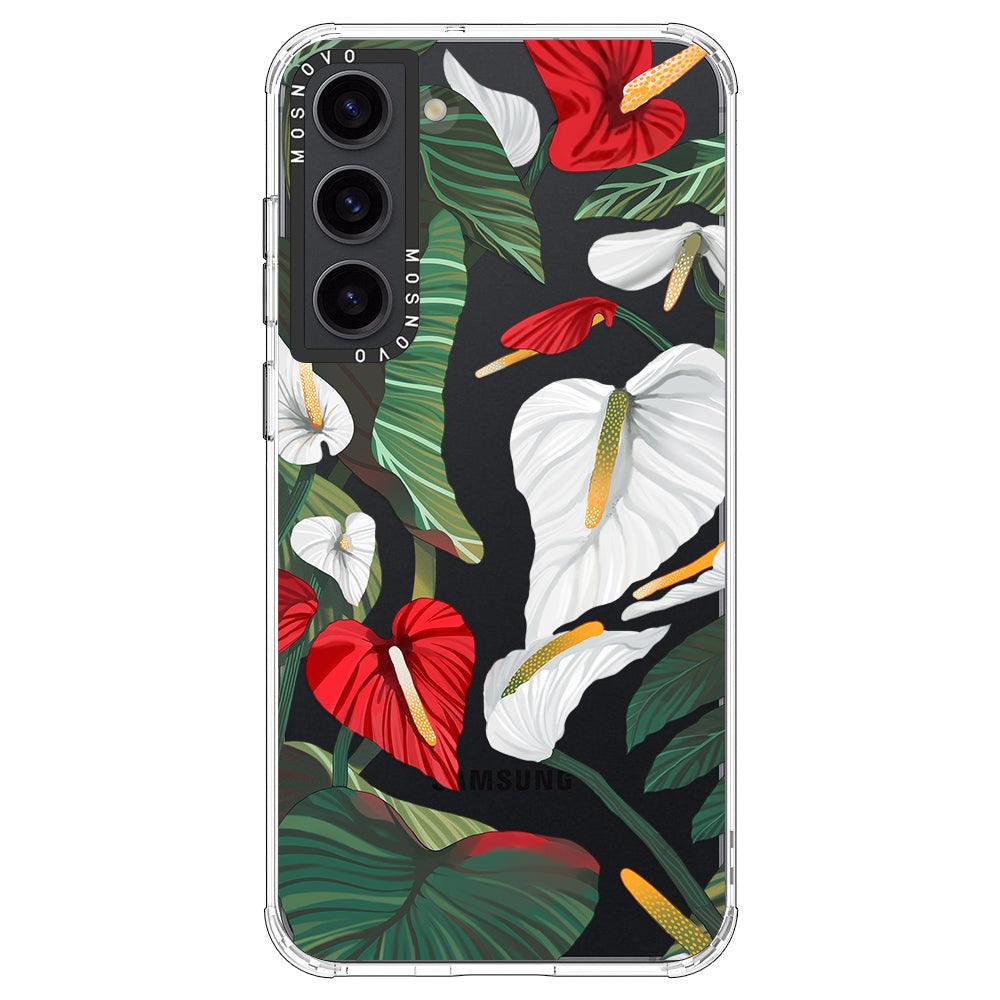 Anthurium Phone Case - Samsung Galaxy S23 Case - MOSNOVO