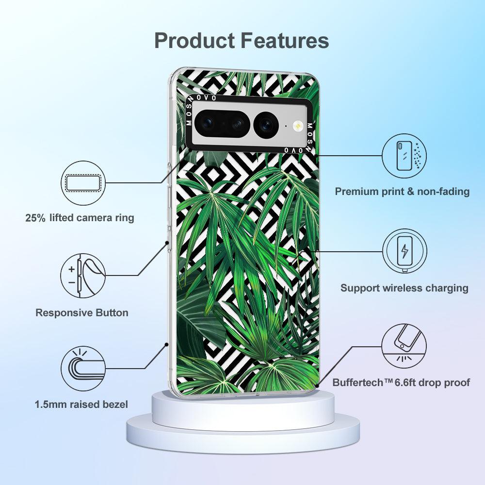 Areca Palm Phone Case - Google Pixel 7 Pro Case - MOSNOVO