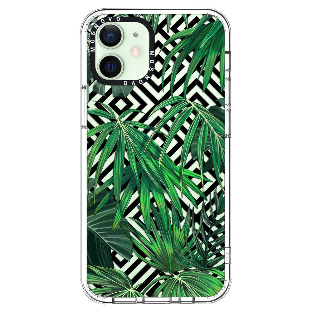 Areca Palm Phone Case - iPhone 12 Mini Case - MOSNOVO