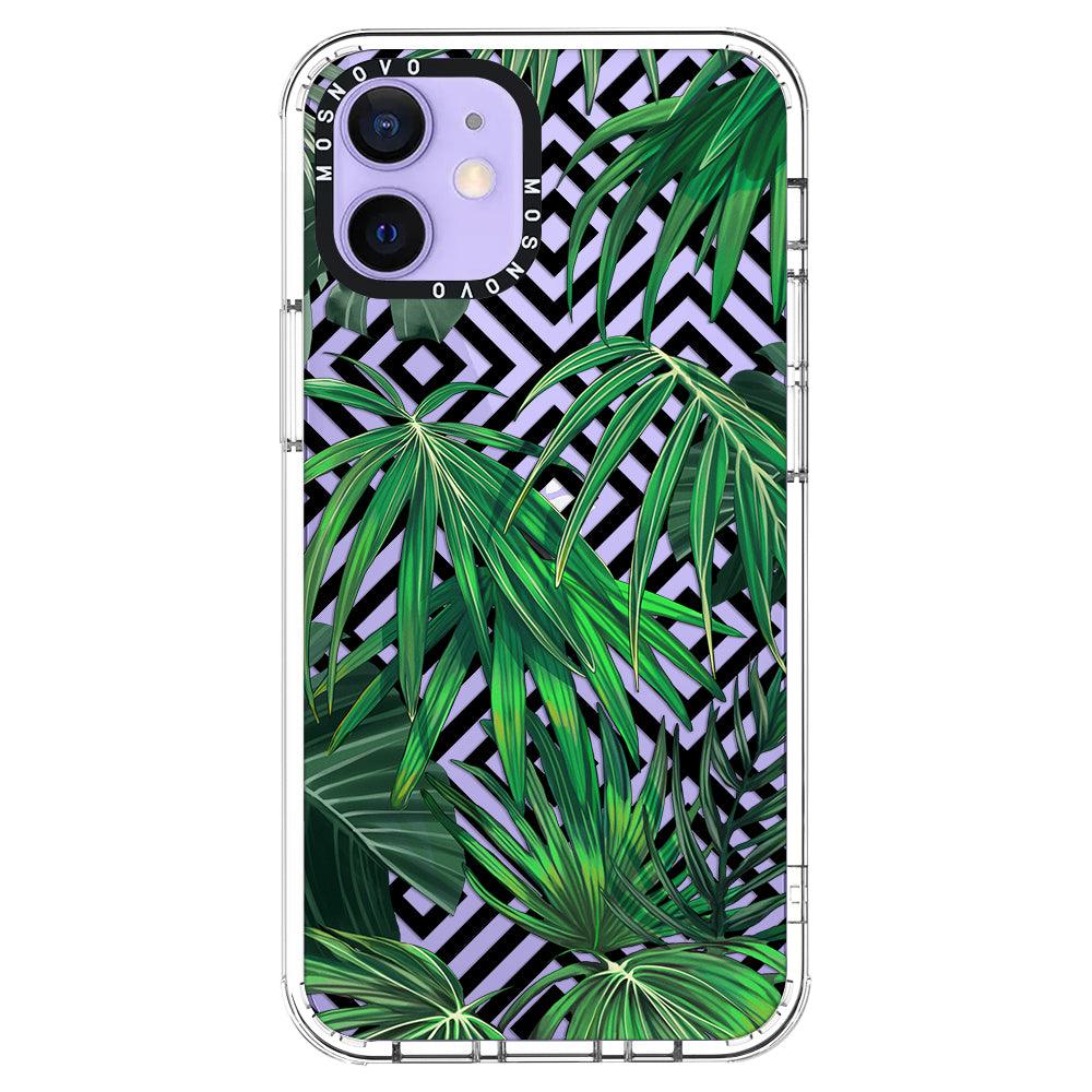 Areca Palm Phone Case - iPhone 12 Mini Case - MOSNOVO