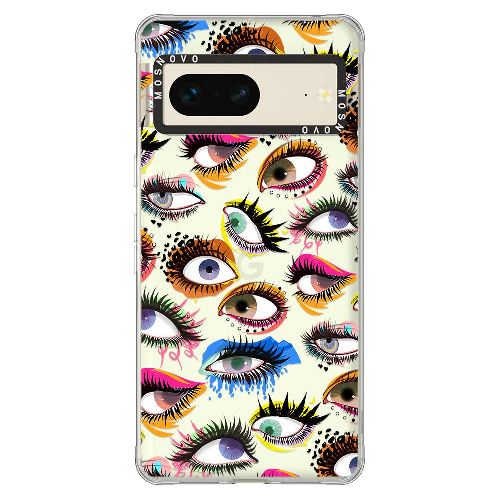 Art of Eyes Phone Case - Google Pixel 7 Case - MOSNOVO