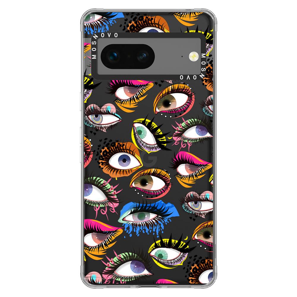 Art of Eyes Phone Case - Google Pixel 7 Case - MOSNOVO