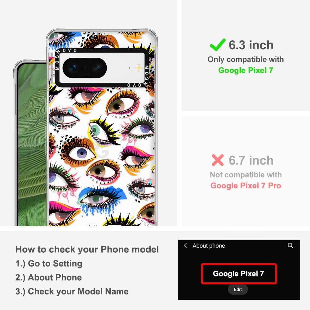 Art of Eyes Phone Case - Google Pixel 7 Case - MOSNOVO