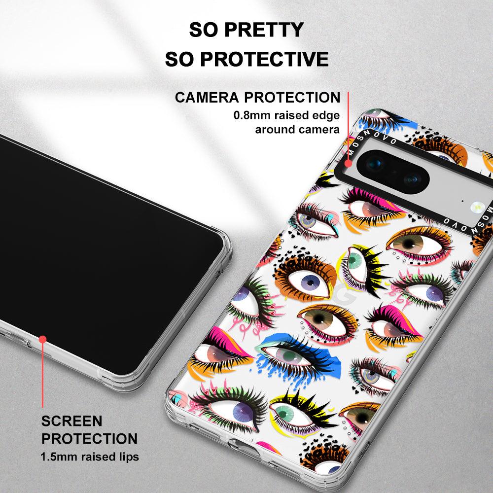 Art of Eyes Phone Case - Google Pixel 7 Case - MOSNOVO