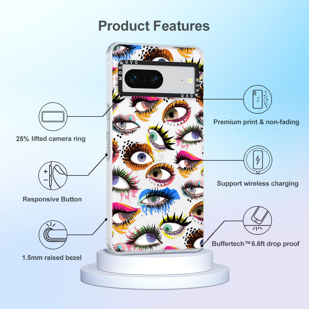 Art of Eyes Phone Case - Google Pixel 7 Case - MOSNOVO