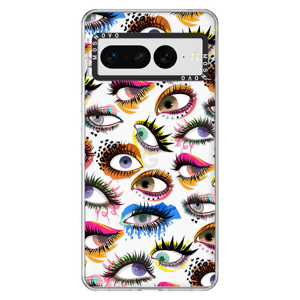 Art of Eyes Phone Case - Google Pixel 7 Pro Case - MOSNOVO