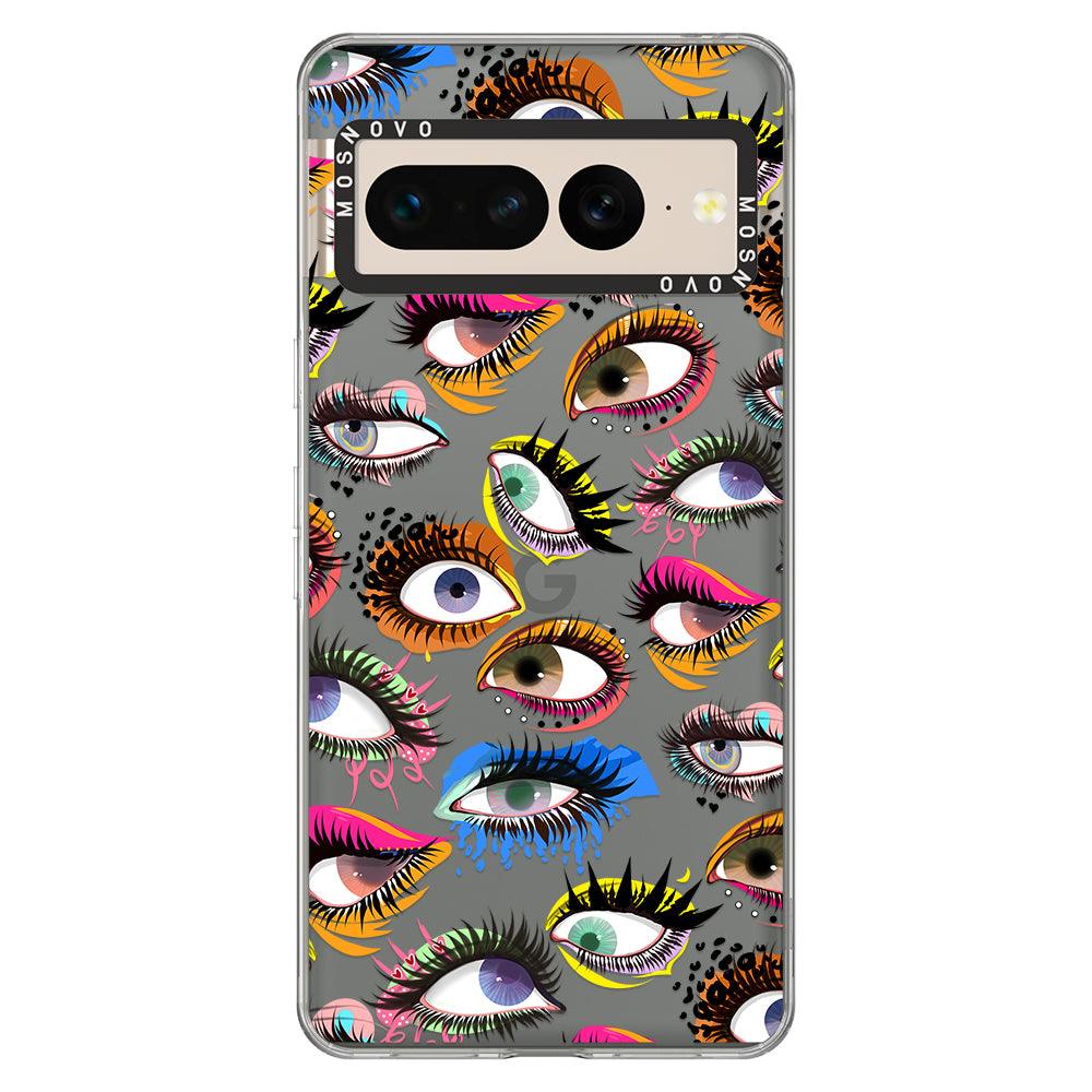 Art of Eyes Phone Case - Google Pixel 7 Pro Case - MOSNOVO